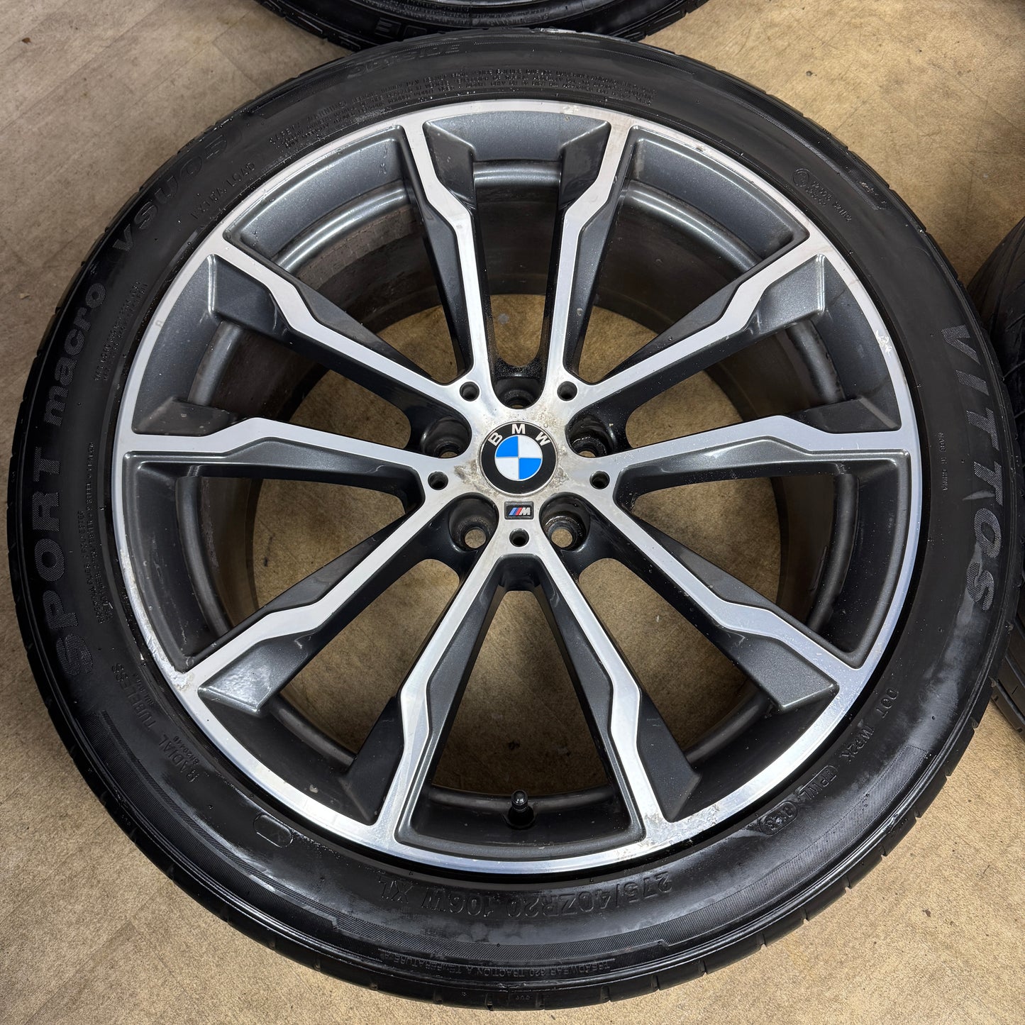 20'' GENUINE BMW X3 X4 G01 G02 699 M SPORT ALLOY WHEELS TYRES ALLOYS