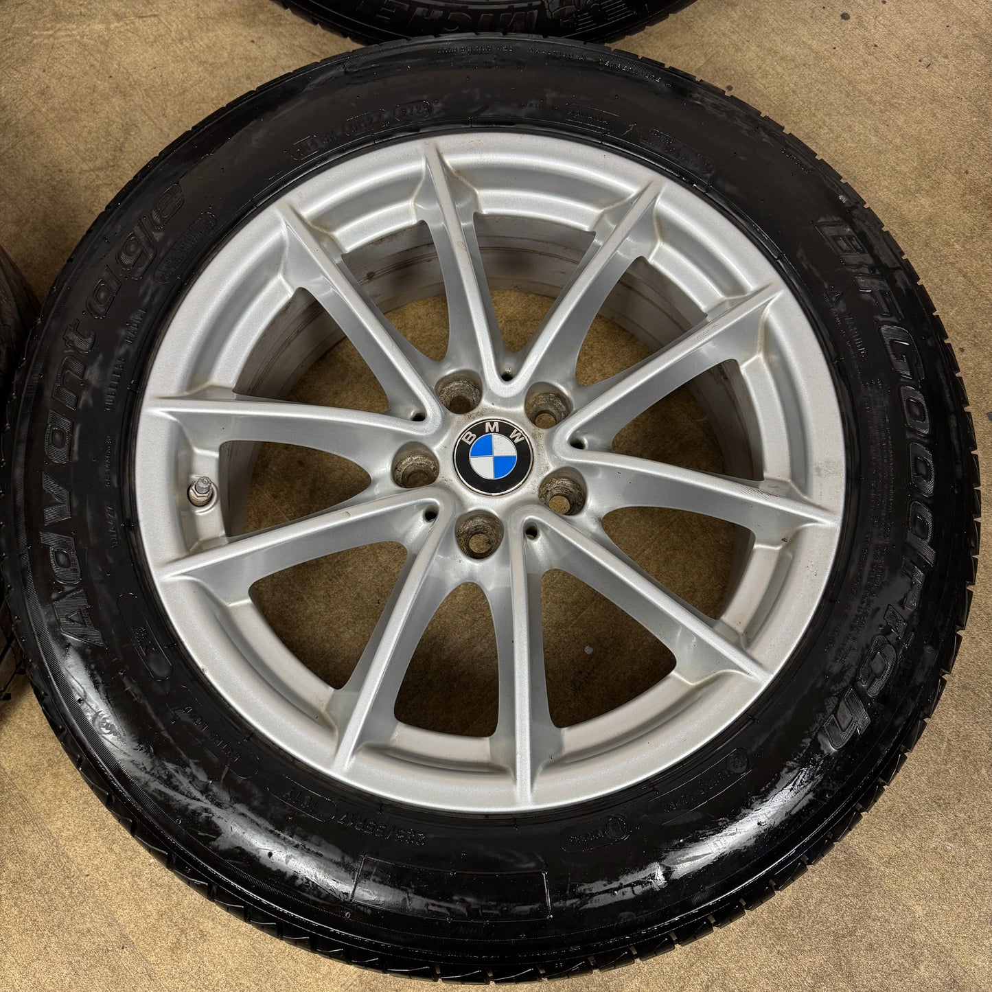 17'' GENUINE BMW 5 SERIES 4 618 SPORT G30 G31 ALLOY WHEELS TYRES ALLOYS 6868217