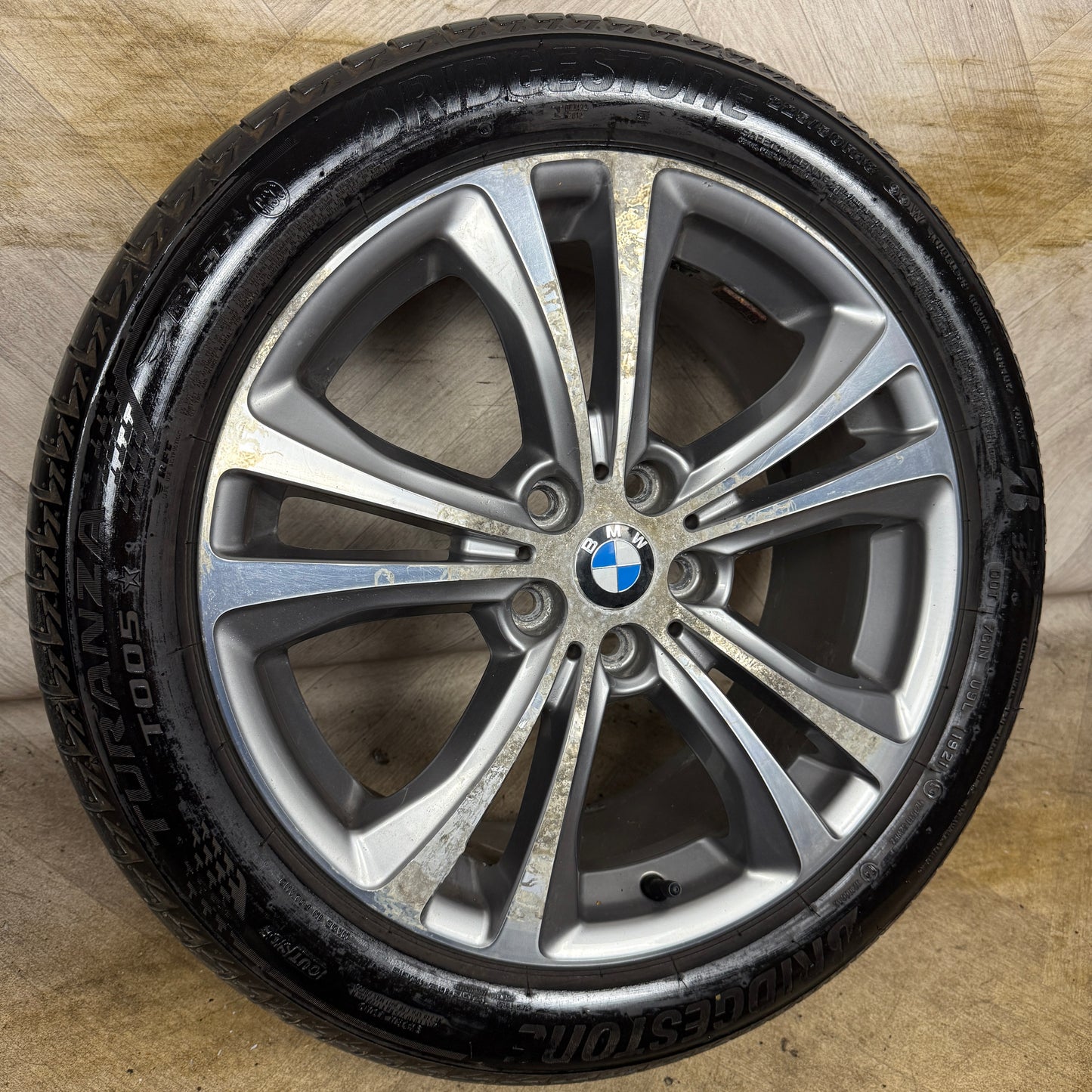1X 18'' GENUINE BMW X1 568 F48 X1 F39 ALLOY WHEEL TYRE 6856069 7.5J ET51