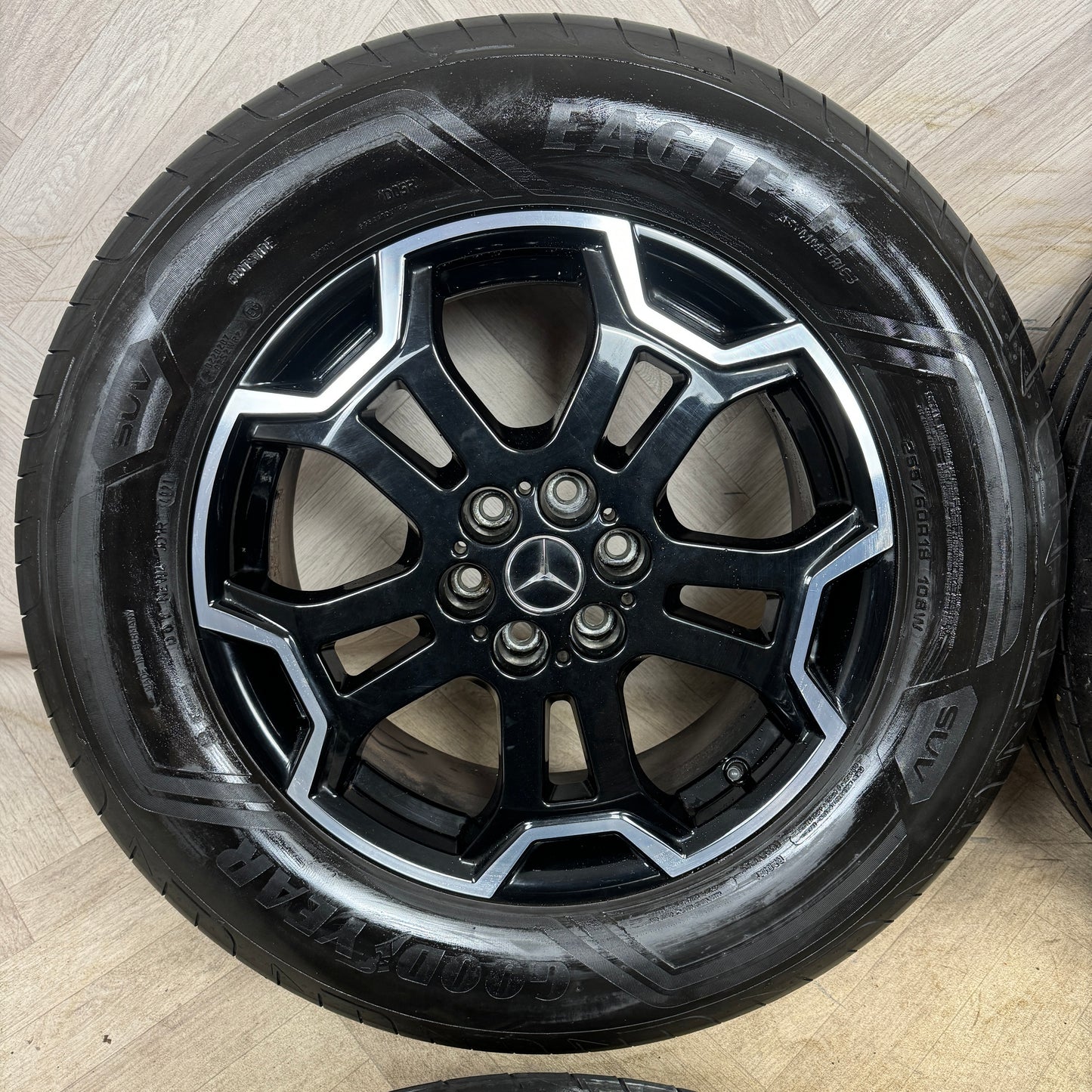 18'' GENUINE MERCEDES X CLASS ALLOY WHEELS ALLOYS TYRES NISSAN NAVARA PICKUP