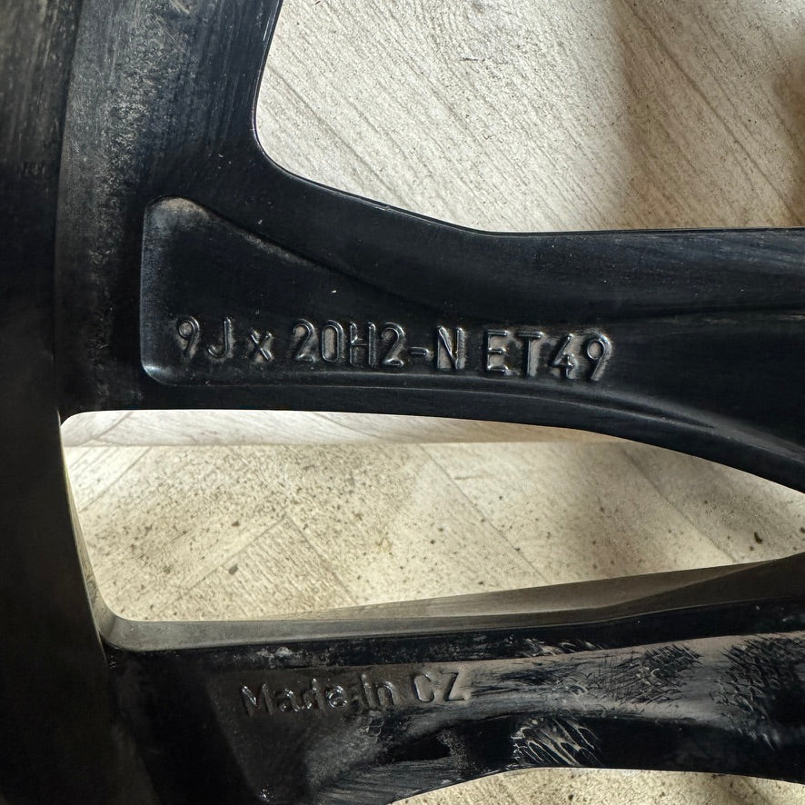 1X 20" GENUINE AMG MERCEDES E CLASS ALLOY WHEEL E53 E43 W213 REAR 5X112 FITMENT 9J ET49 PART: A2134015000