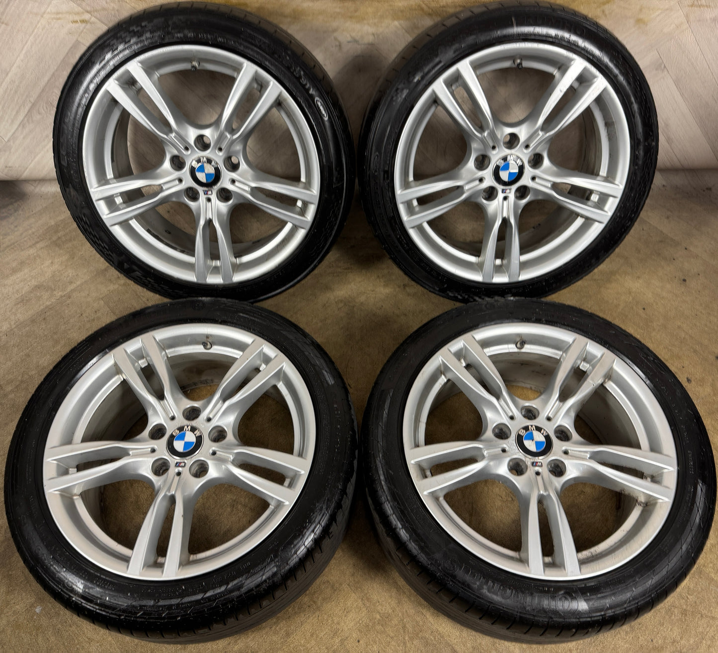 18'' GENUINE BMW 3 SERIES 400 M SPORT F30 F31 F32 E90 E92 ALLOY WHEELS TYRES ALLOYS