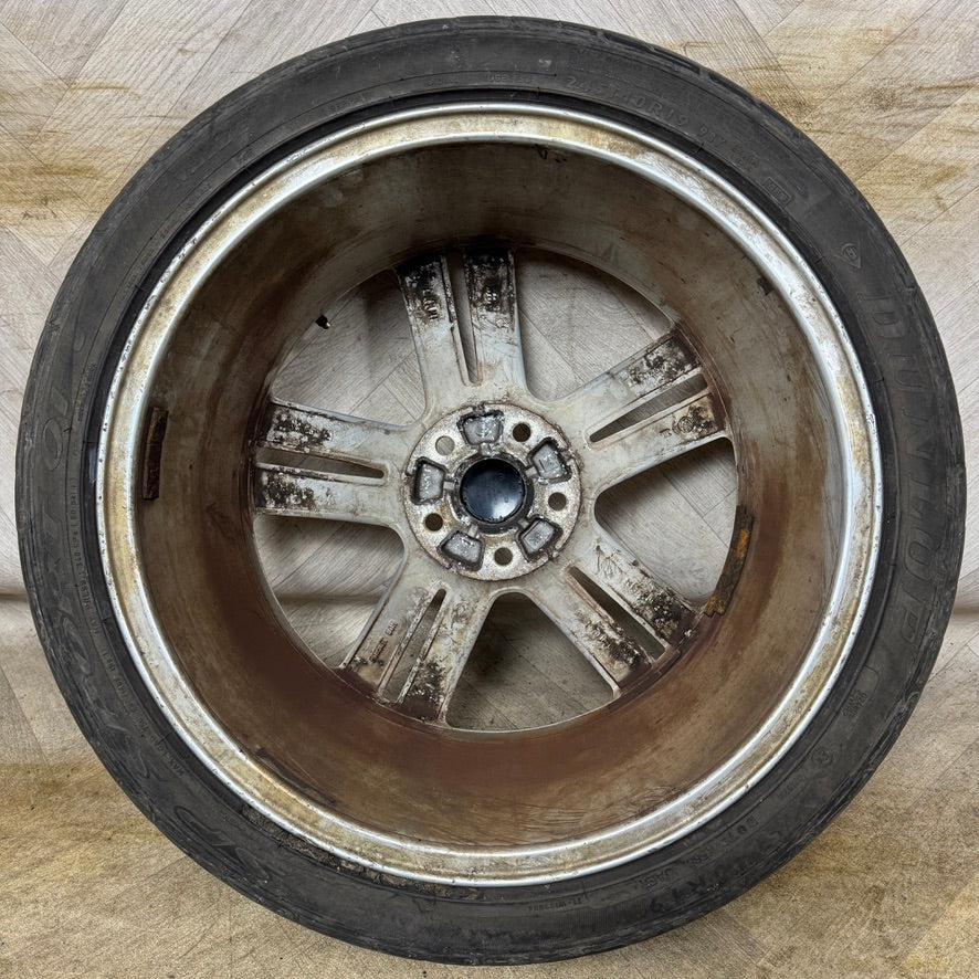 1X 19'' GENUINE VW TIGUAN R LINE MALLORY SINGLE ALLOY WHEEL TYRE ALLOY 5X112 FITMENT 9J ET33 PART: 5N0601025T