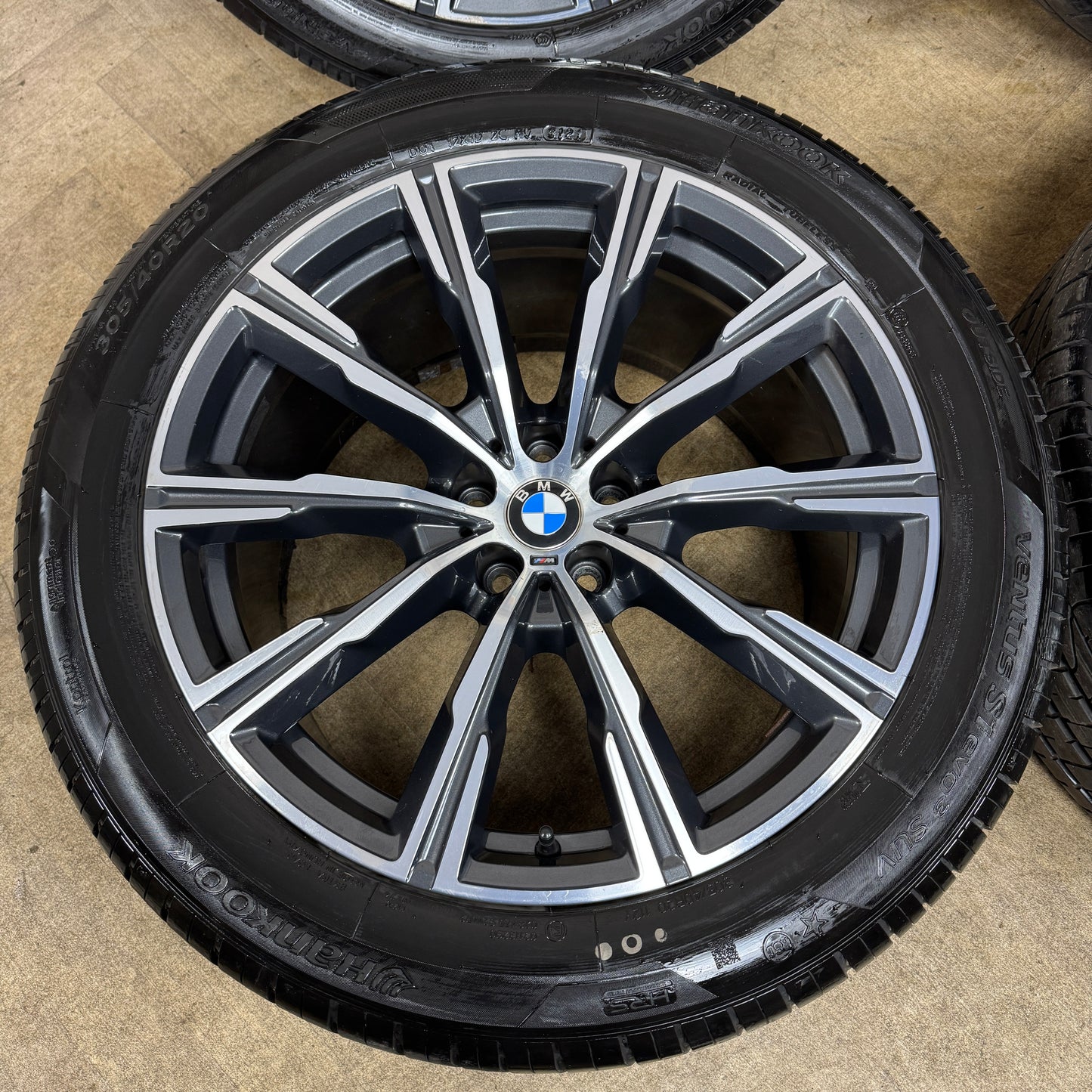 20'' GENUINE BMW X5 X6 G05 G06 740M SPORT ALLOYS WHEELS ALLOYS TYRES