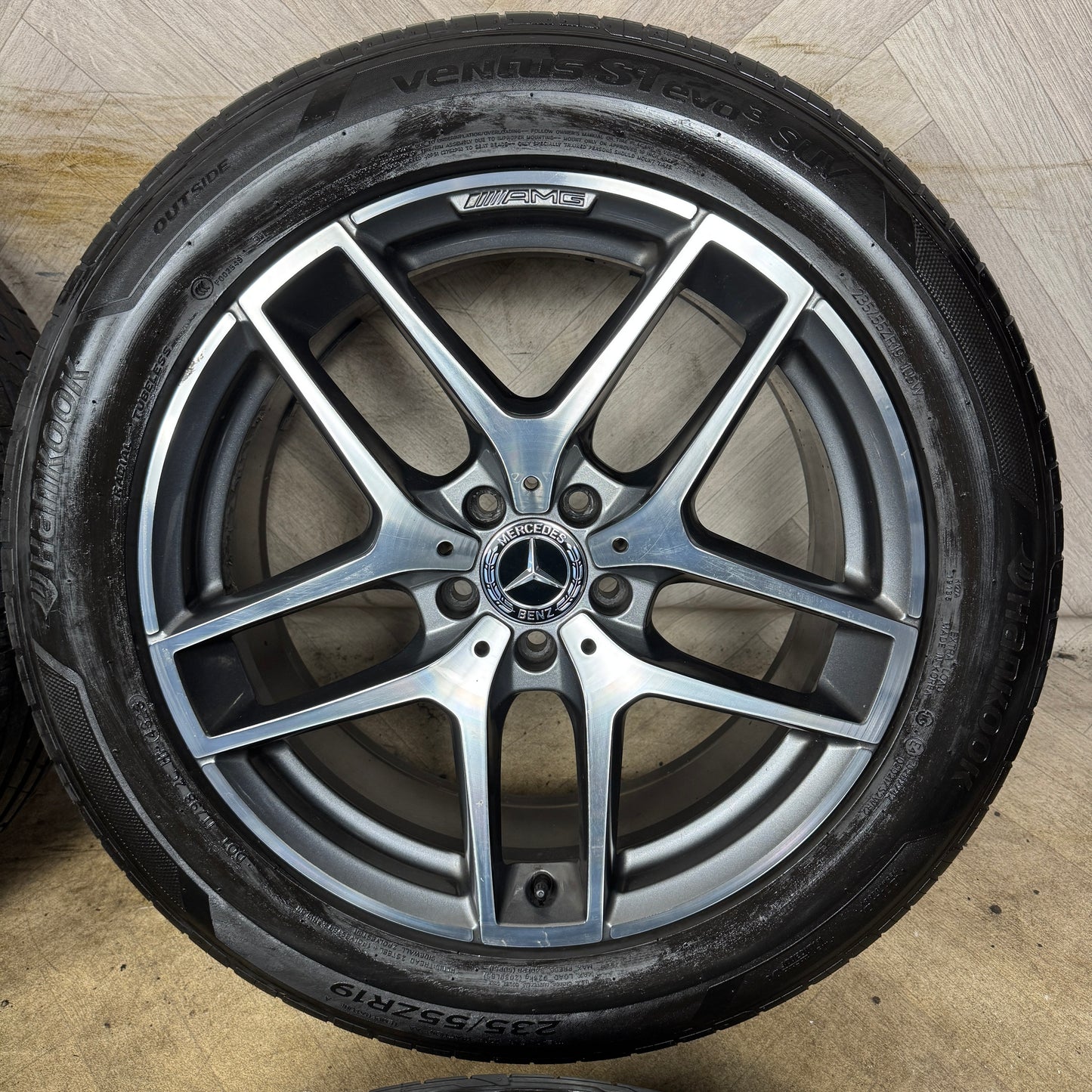 19'' GENUINE MERCEDES AMG GLC COUPE SPORT ALLOY WHEELS TYRES ALLOYS 5X112
