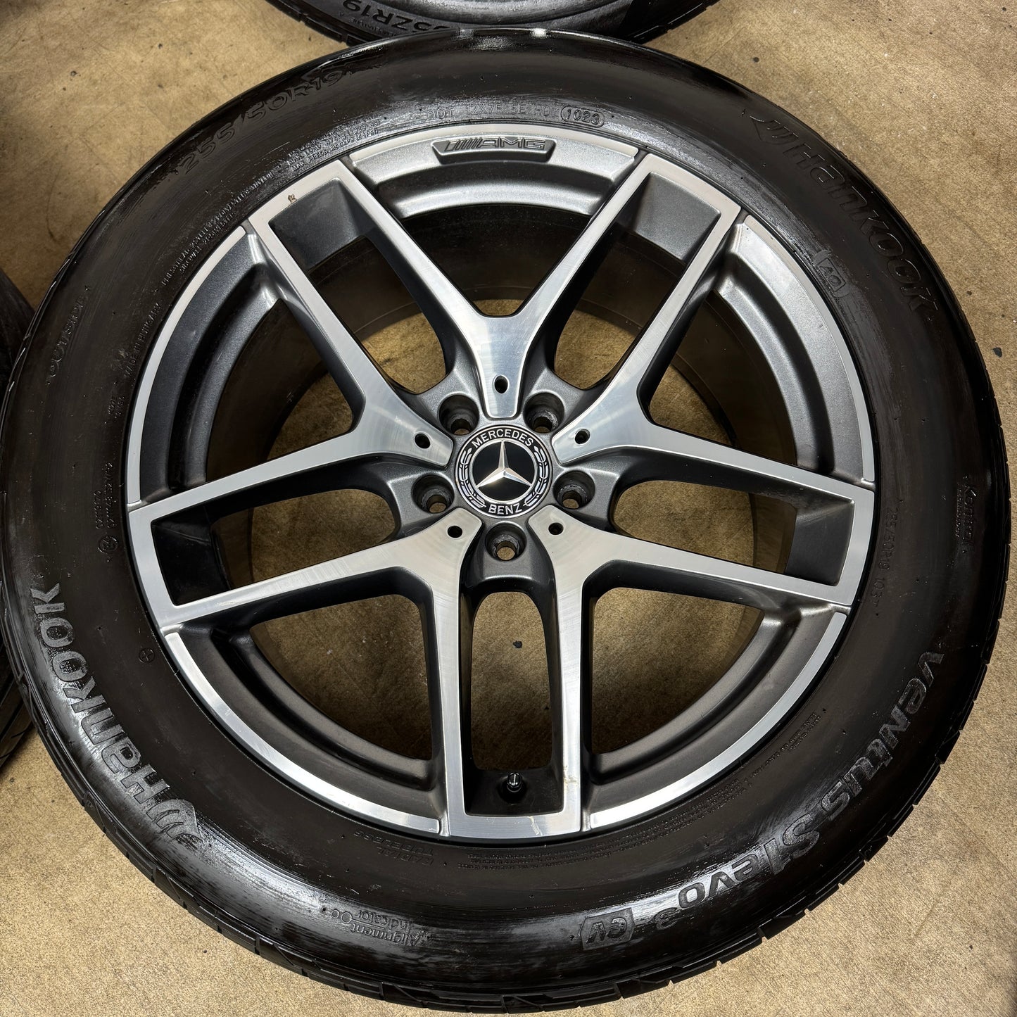 19'' GENUINE MERCEDES AMG GLC COUPE SPORT ALLOY WHEELS TYRES ALLOYS 5X112