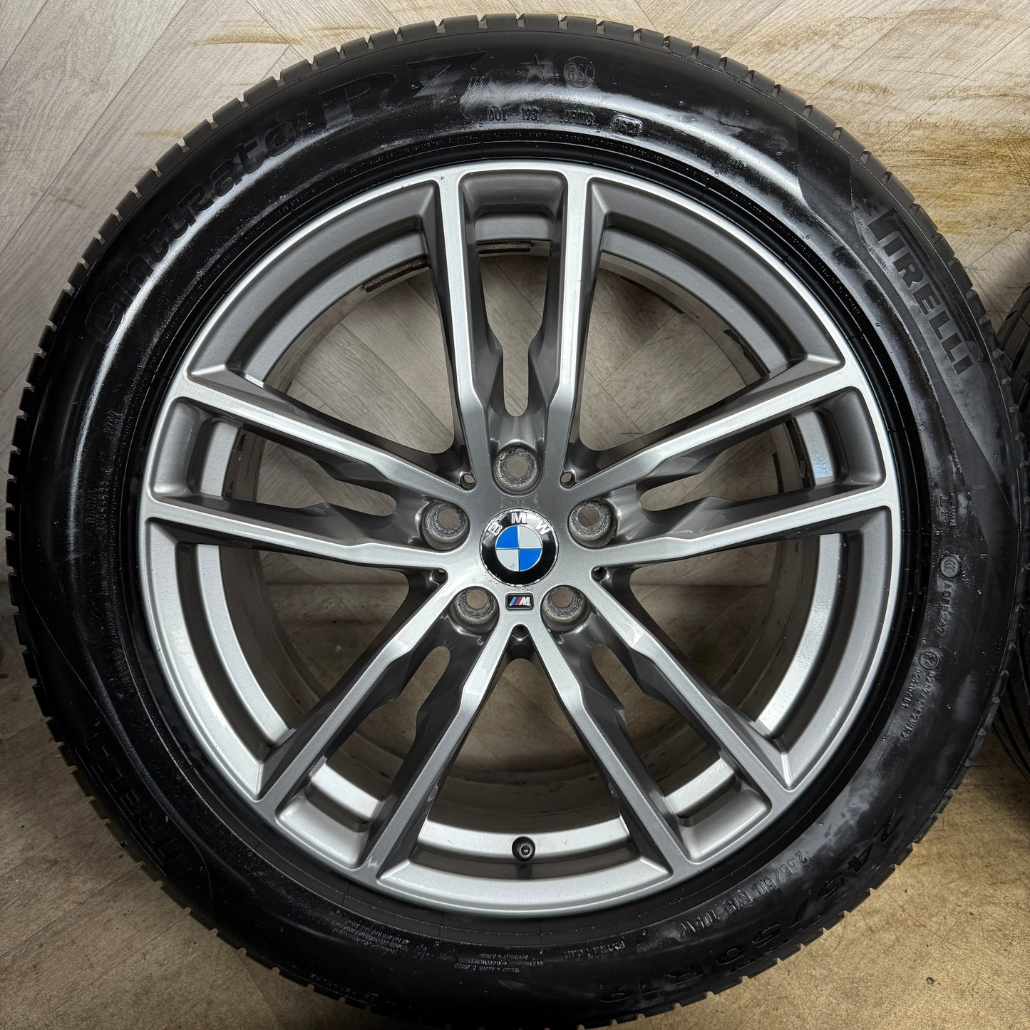 19'' GENUINE BMW X3 X4 G01 G02 698 M SPORT ALLOY WHEELS ALLOYS TYRES 8010267