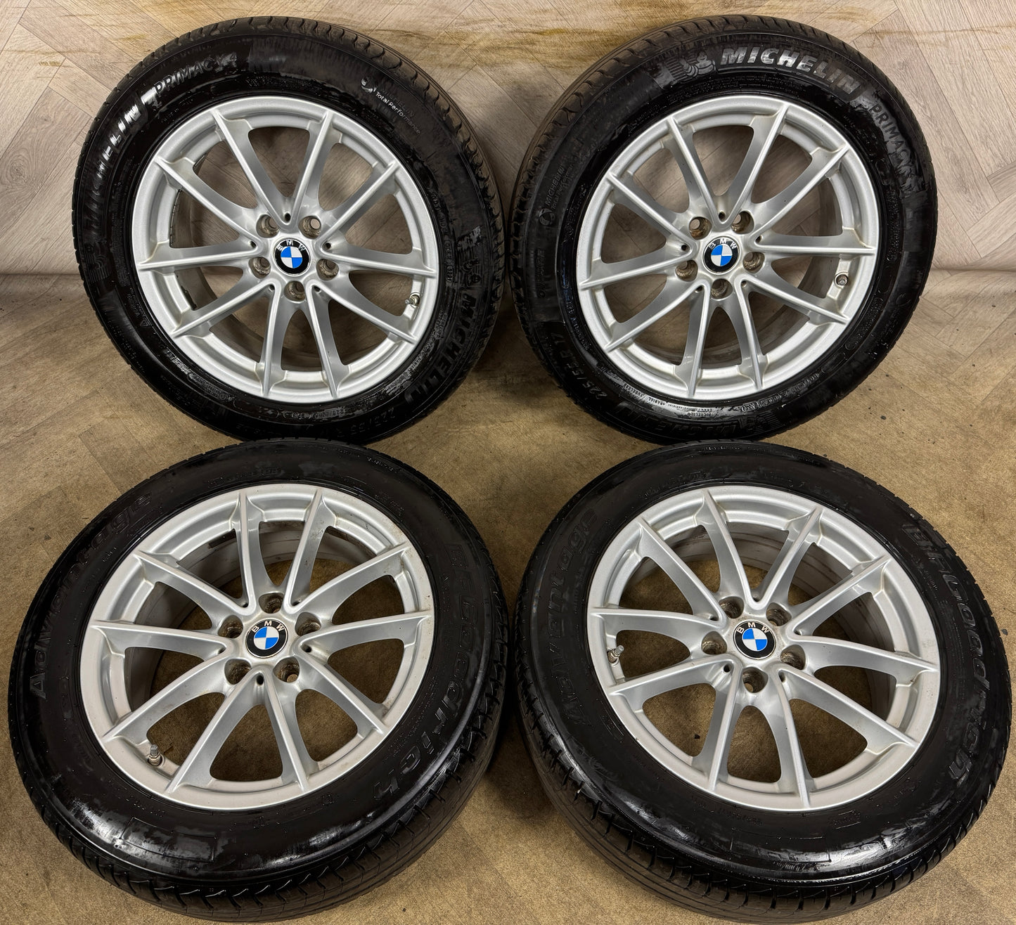 17'' GENUINE BMW 5 SERIES 4 618 SPORT G30 G31 ALLOY WHEELS TYRES ALLOYS 6868217
