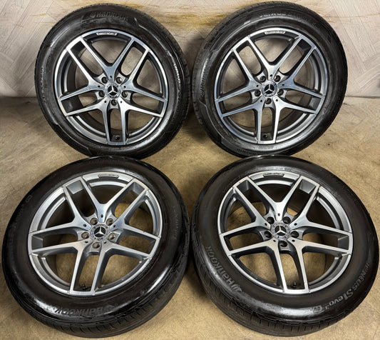 19'' GENUINE MERCEDES AMG GLC COUPE SPORT ALLOY WHEELS TYRES ALLOYS 5X112