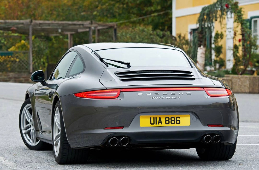UIA 886 NUMBER PLATE REGISTRATION NUMBERPLATE REGISTRATION CHERISHED DATELESS NORTHERN IRISH NI