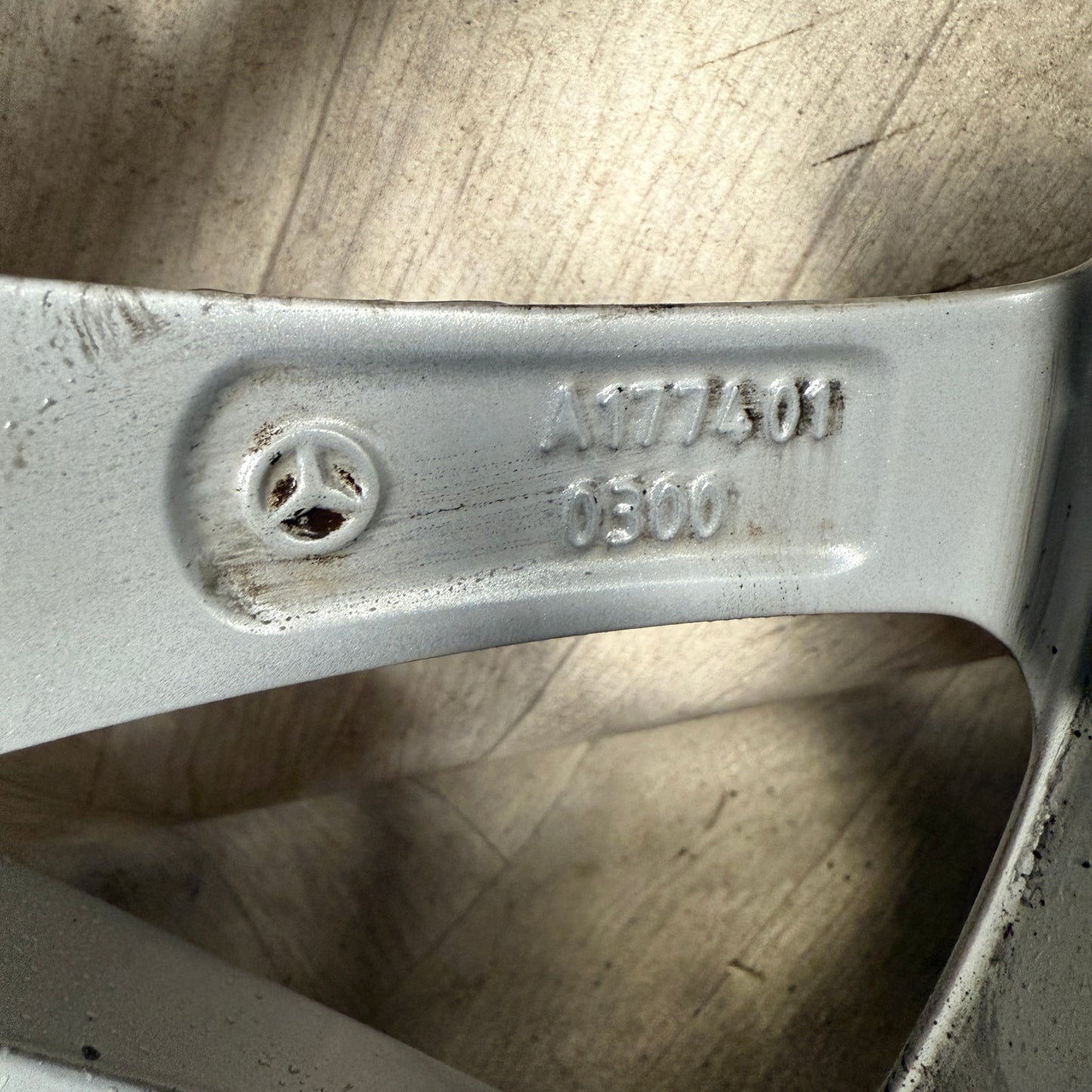 1X 17'' GENUINE MERCEDES A CLASS CLA B W177 ALLOY WHEEL TYRE A1774010300