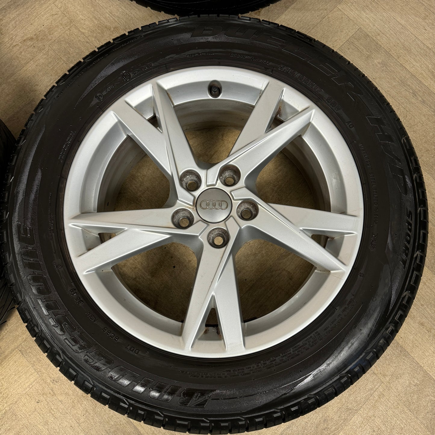 17'' GENUINE AUDI Q3 5 Y SPOKE TIGUAN ALLOY WHEELS TYRES ALLOYS 5X112