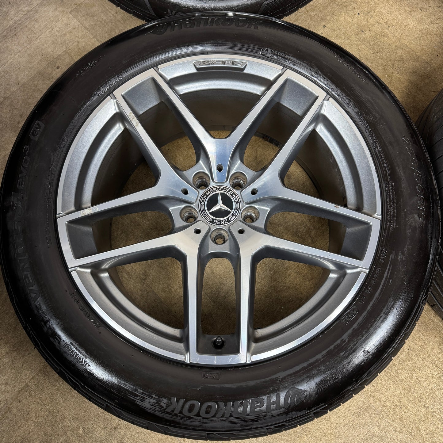 19'' GENUINE MERCEDES AMG GLC COUPE SPORT ALLOY WHEELS TYRES ALLOYS 5X112