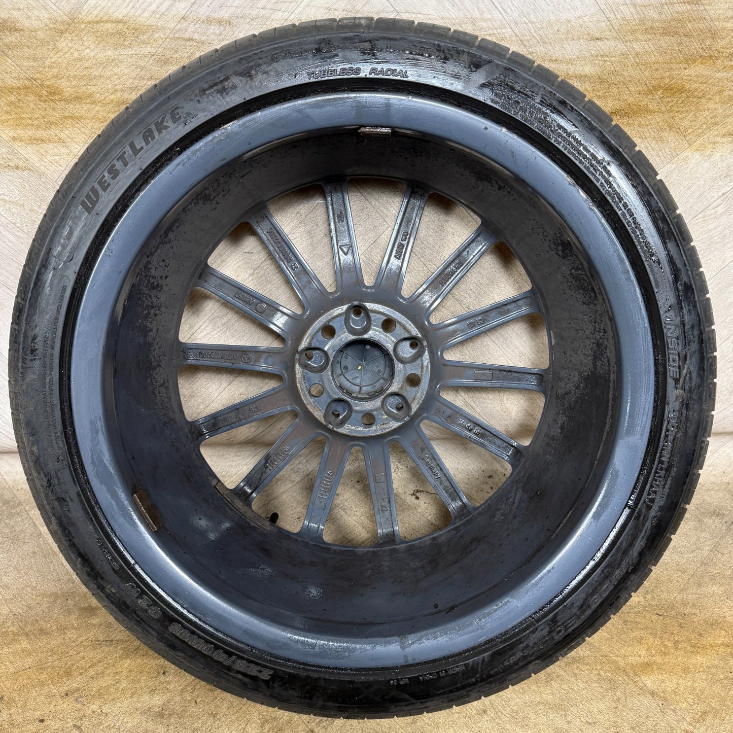 1X 18'' GENUINE AMG MERCEDES A B CLASS CLA MULTISPOKE ALLOY WHEEL A1764010200