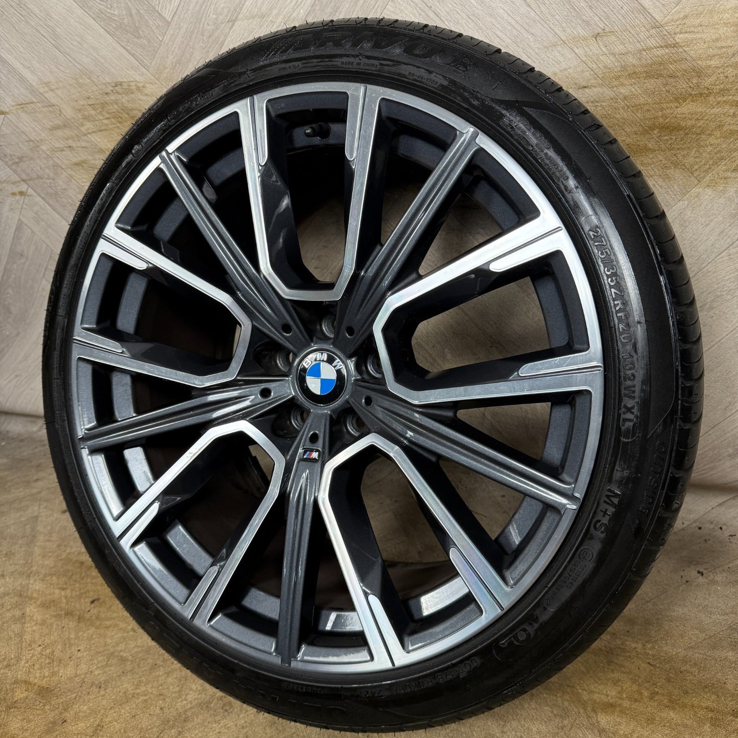 1X 20'' GENUINE BMW 7 SERIES 817M G11 G12 6 GT G32 8090097 ALLOY WHEEL REAR