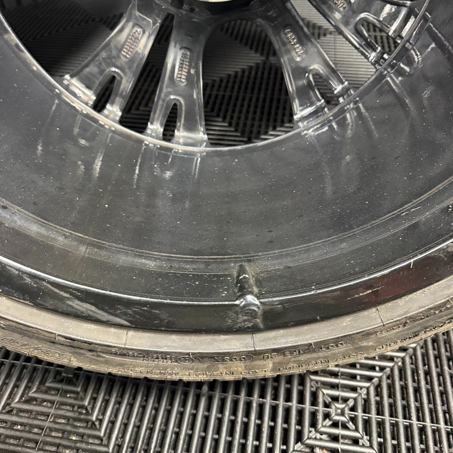 21'' GENUINE BMW X5 F15 599 X6 F16 BLACK M SPORT ALLOY WHEELS TYRES ALLOYS