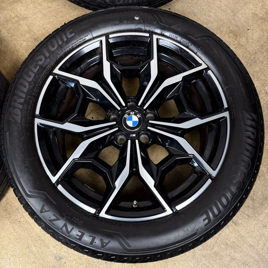 19'' GENUINE BMW X3 X4 G01 G02 887 M SPORT ALLOY WHEELS TYRES ALLOYS 7916263