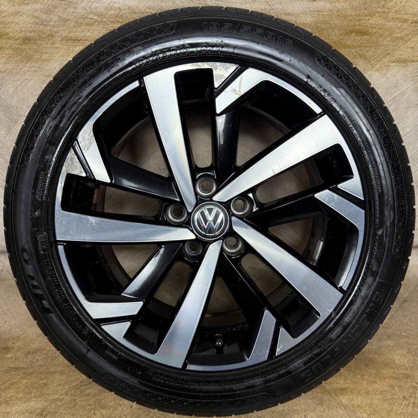 1X 16'' GENUINE VW POLO TORSBY MK6 2G ALLOY WHEEL TYRE GT SINGLE 2G0601025T