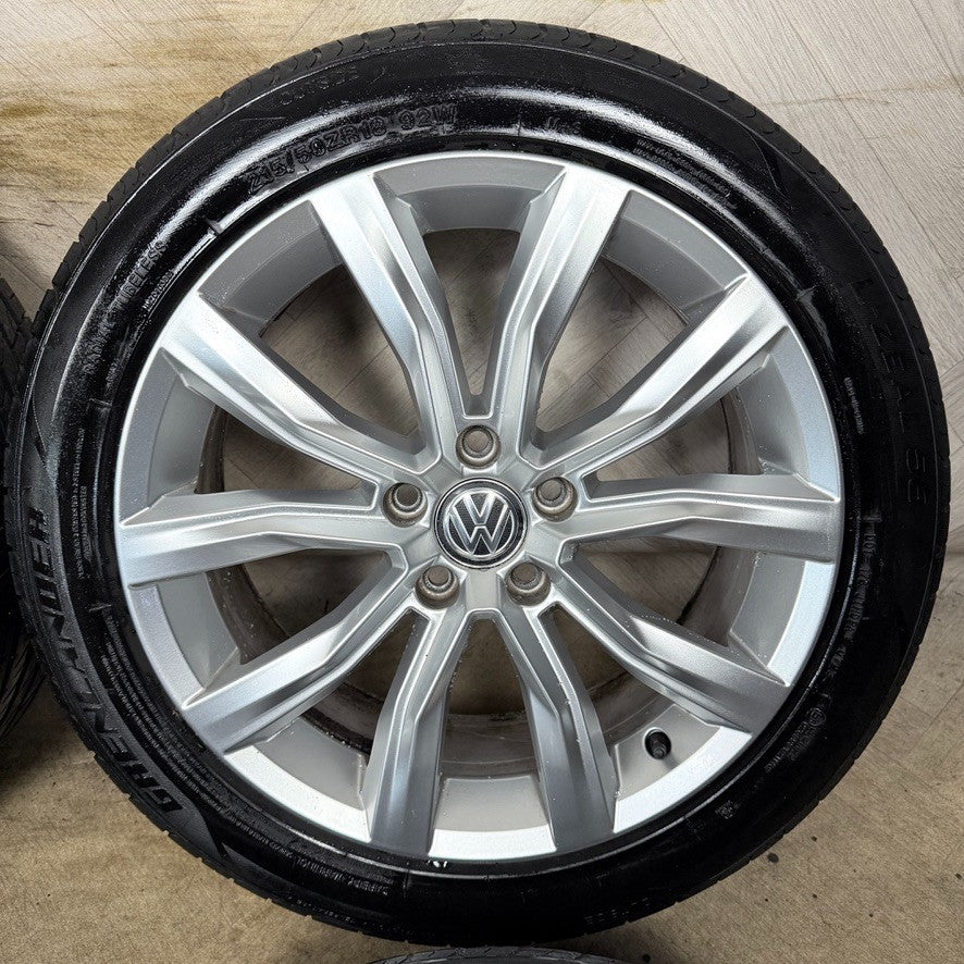 18'' GENUINE VW T-ROC ALLOY WHEELS TYRES ALLOYS GRANGE HILL 2GA601025D