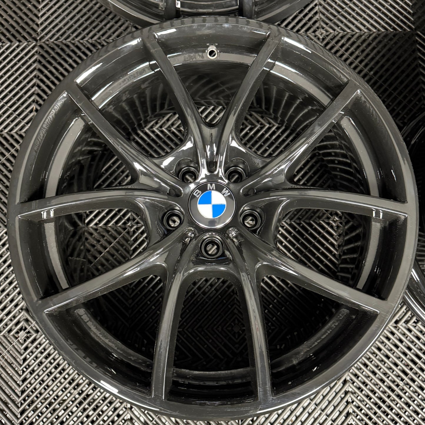 20" GENUINE BMW 5 SERIES 356 BLACK M SPORT F10 F11 F12 F13 F06 ALLOY WHEELS