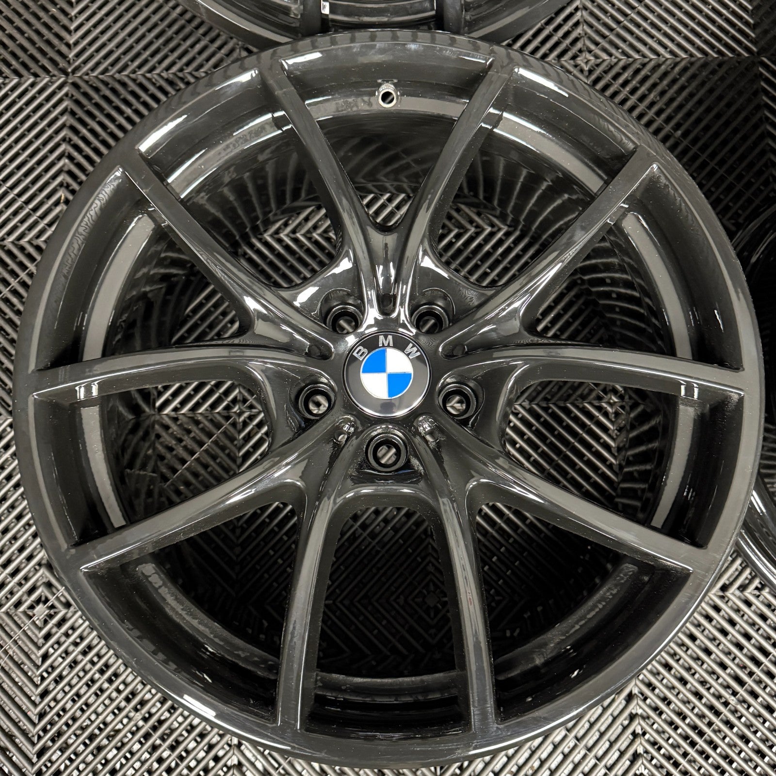 20" GENUINE BMW 5 SERIES 356 BLACK M SPORT F10 F11 F12 F13 F06 ALLOY WHEELS