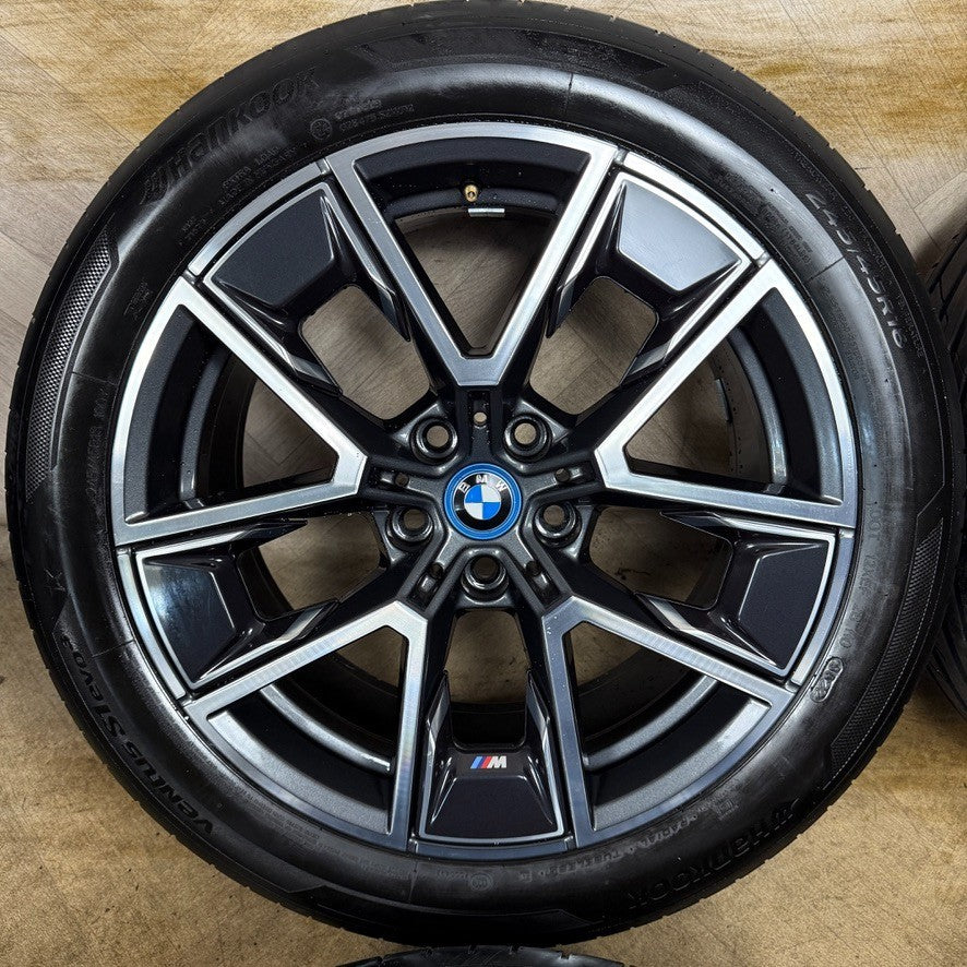 18'' GENUINE BMW 4 SERIES I4 858 M SPORT G26 G22 G23 ALLOY WHEELS TYRES ALLOYS