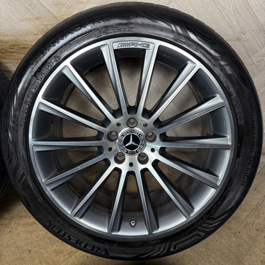 20'' GENUINE MERCEDES AMG GLC TWIST SPORT ALLOY WHEELS TYRES A2534011900