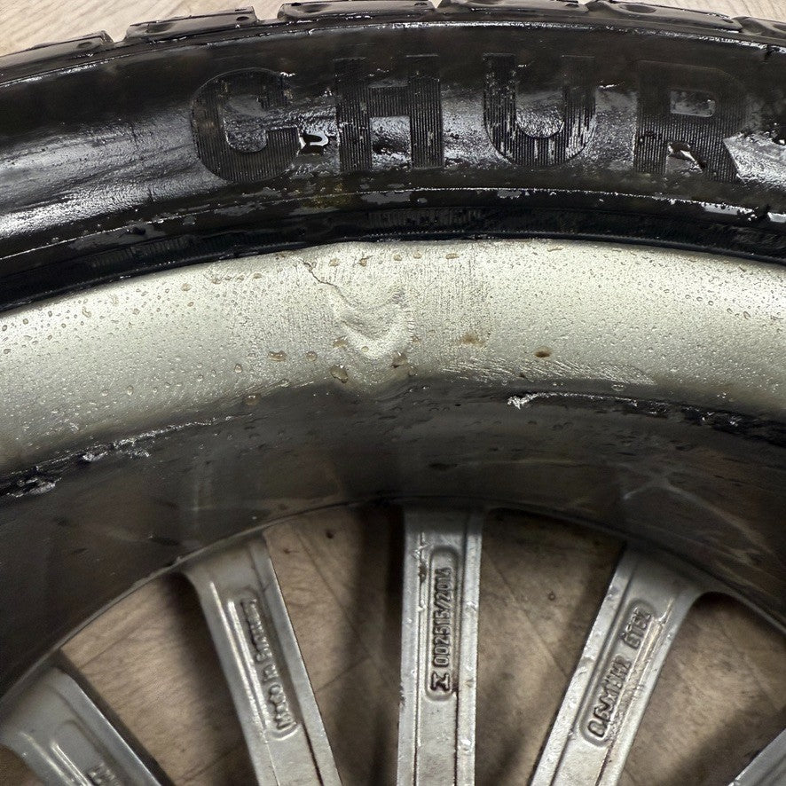 1X 19" GENUINE AMG MERCEDES C CLASS ALLOY WHEEL TYRE W205 REAR A2054011400