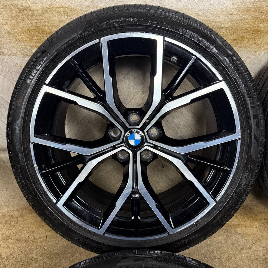 19'' GENUINE BMW 5 SERIES 845 M SPORT G30 G31 ALLOY WHEELS TYRES ALLOYS