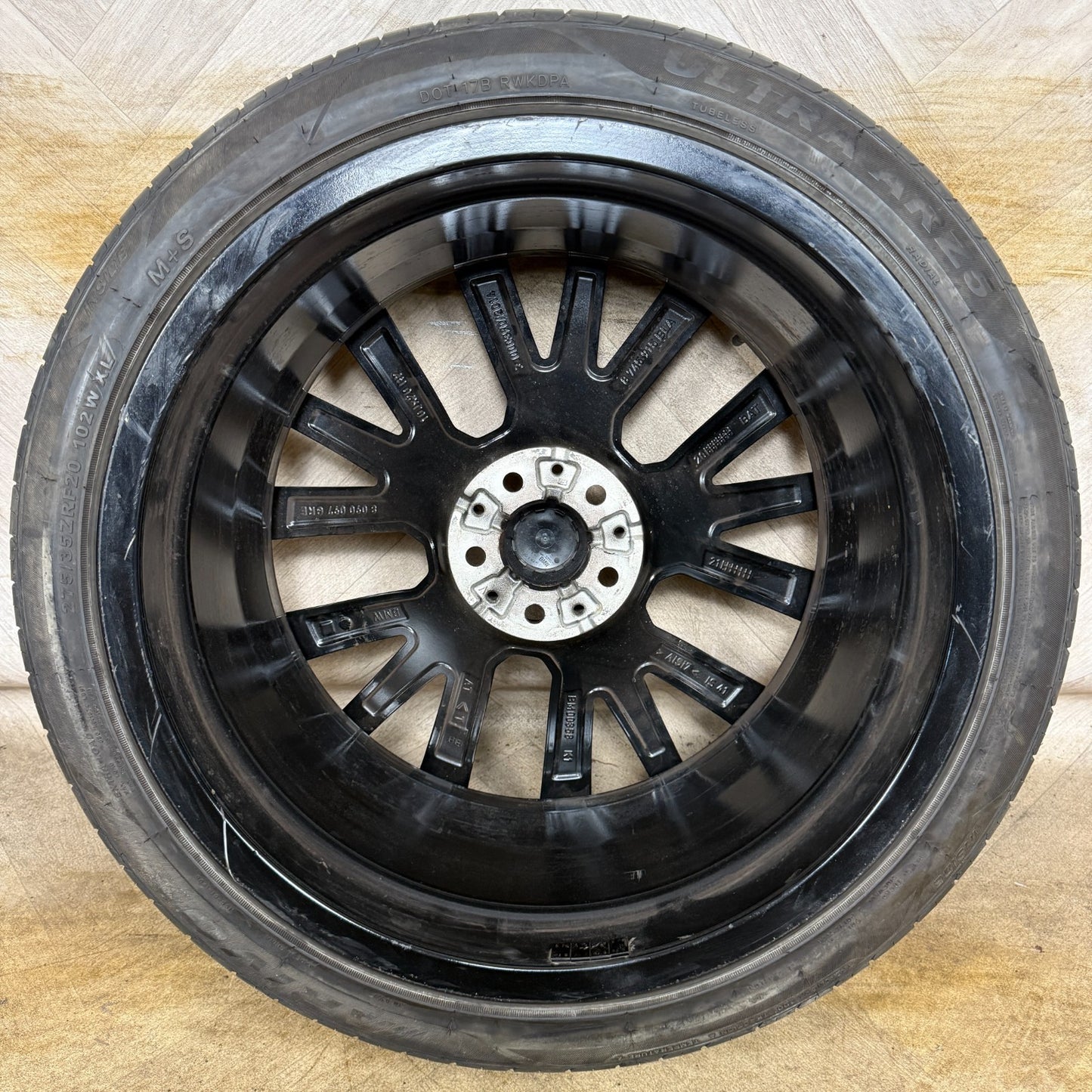 1X 20'' GENUINE BMW 7 SERIES 817M G11 G12 6 GT G32 8090097 ALLOY WHEEL REAR