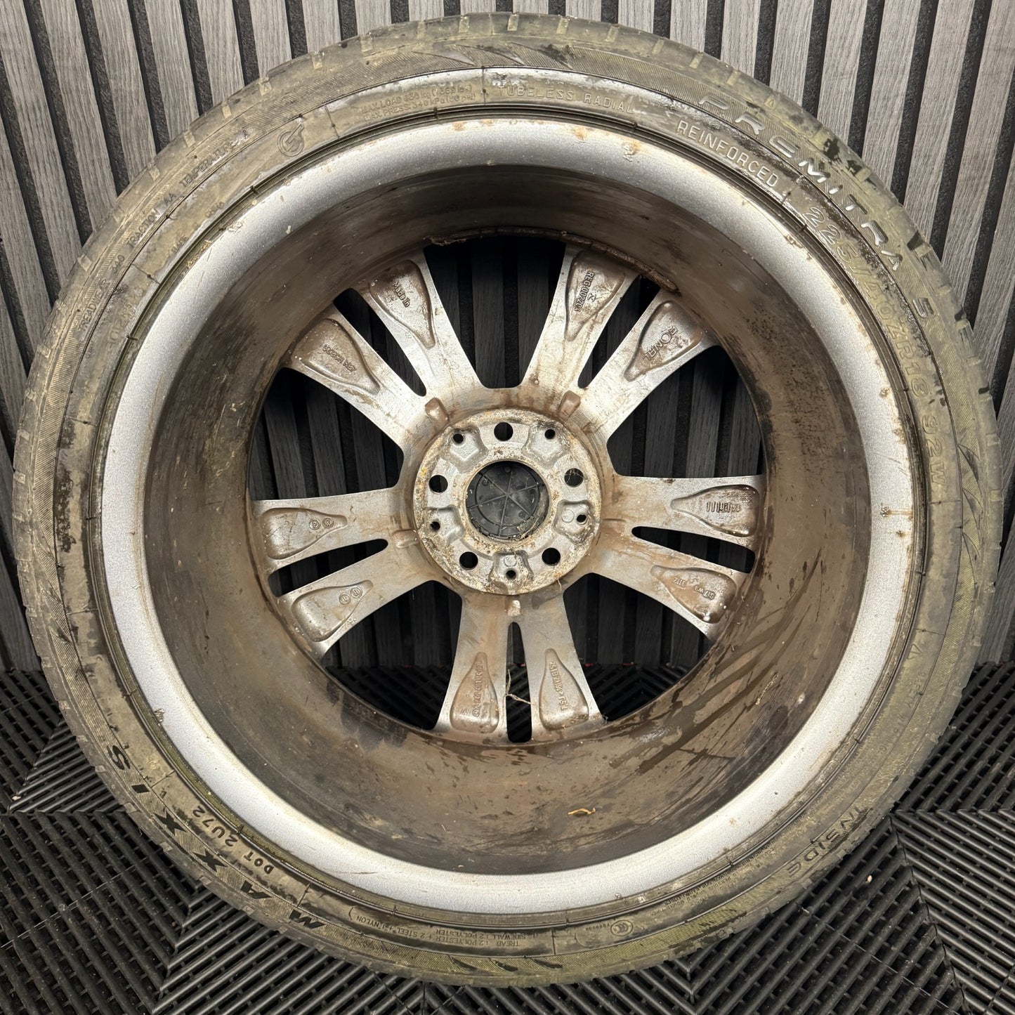 1X 18" GENUINE MERCEDES A B CLASS CLA SPORT ALLOY WHEELS TYRE W246 A2464010400