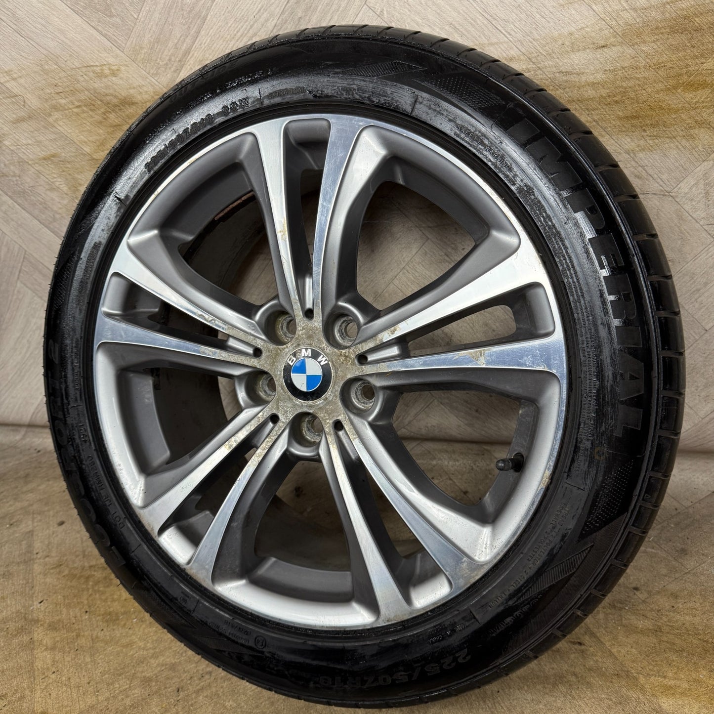 1X 18'' GENUINE BMW X1 568 F48 X1 F39 ALLOY WHEEL TYRE 6856069 7.5J ET51