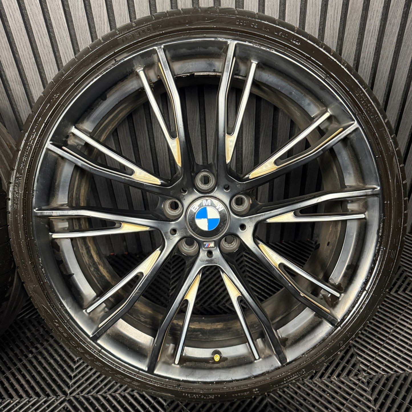 20" GENUINE BMW 3 SERIES 624 M SPORT F30 F31 F32 F36 ALLOY WHEELS TYRES