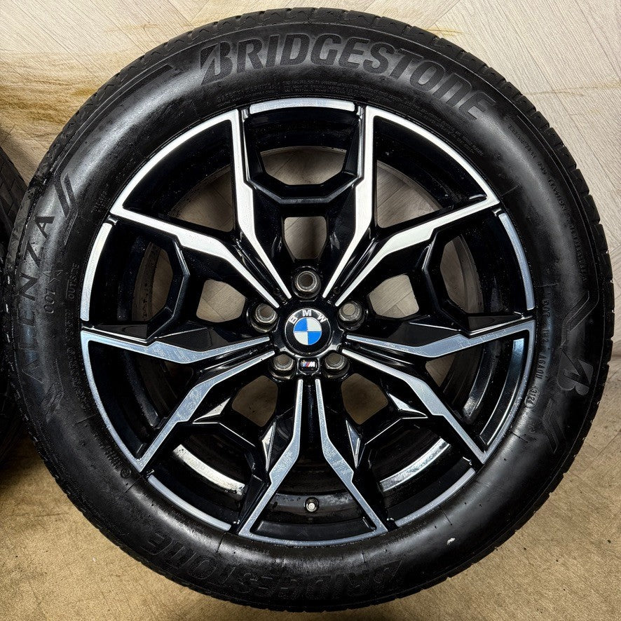 19'' GENUINE BMW X3 X4 G01 G02 887 M SPORT ALLOY WHEELS TYRES ALLOYS 7916263