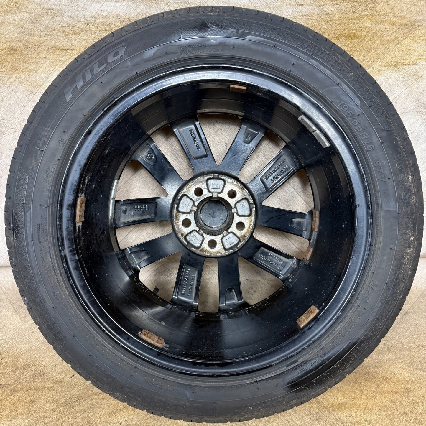 1X 16'' GENUINE VW POLO TORSBY MK6 2G ALLOY WHEEL TYRE GT SINGLE 2G0601025T