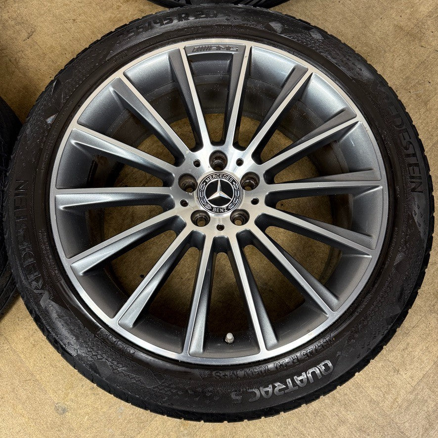 20'' GENUINE MERCEDES AMG GLC TWIST SPORT ALLOY WHEELS TYRES A2534011900