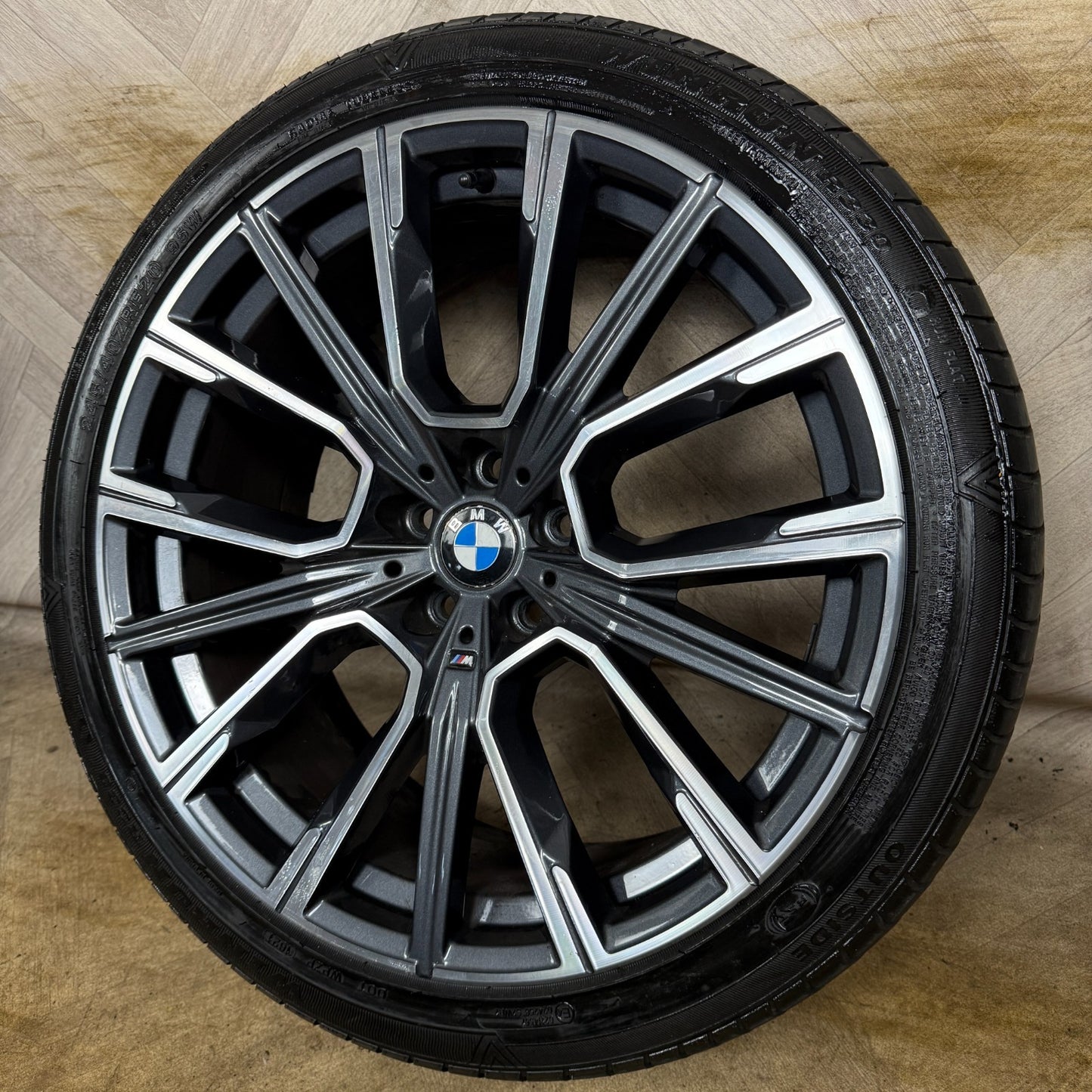 1X 20'' GENUINE BMW 7 SERIES 817M G11 G12 6 GT G32 8090096 ALLOY WHEEL FRONT