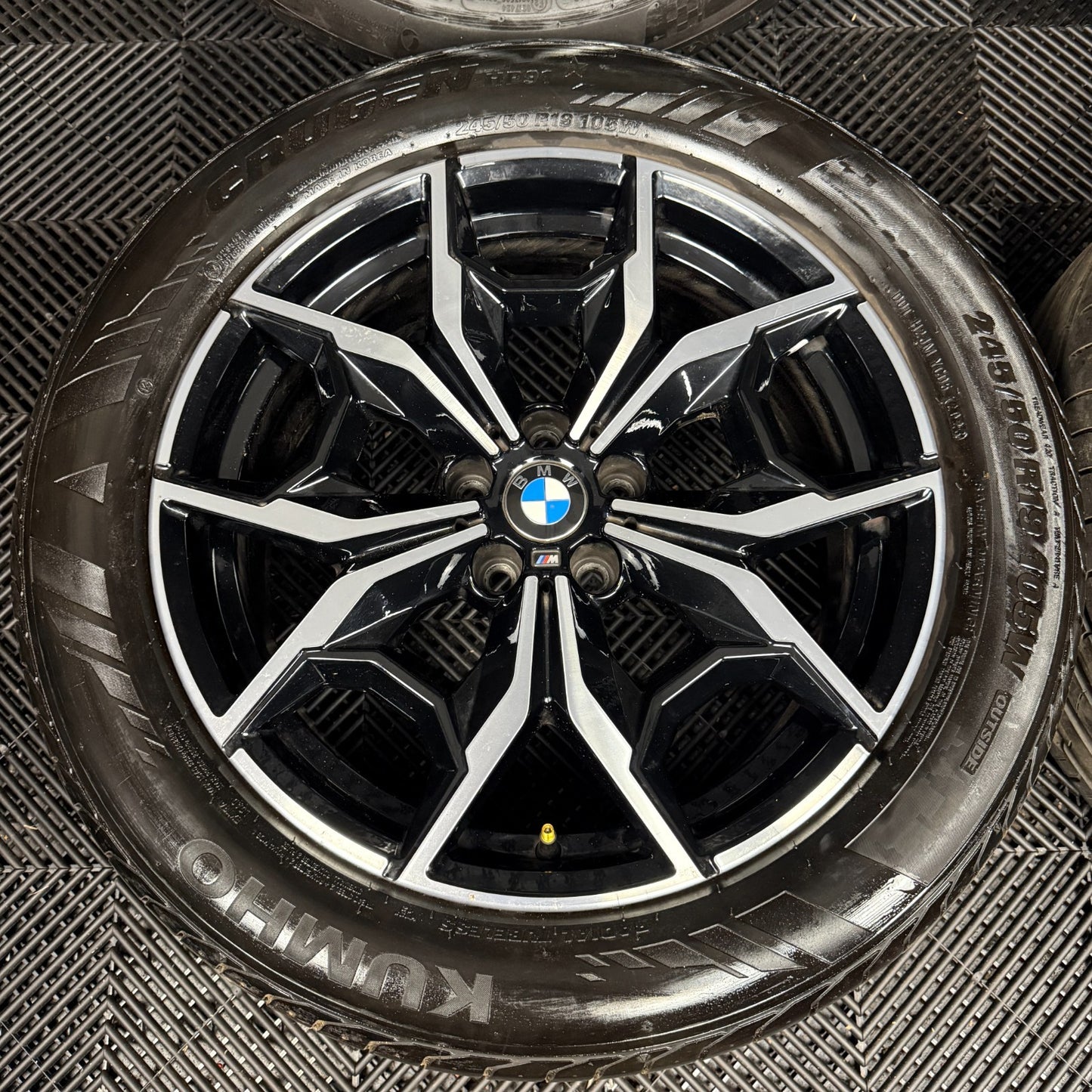 19'' GENUINE BMW X3 X4 G01 G02 887 M SPORT ALLOY WHEELS TYRES ALLOYS 7916263