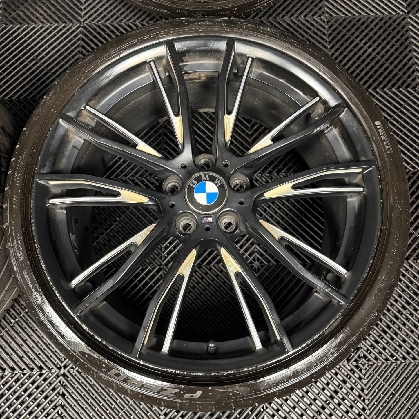 20" GENUINE BMW 3 SERIES 624 M SPORT F30 F31 F32 F36 ALLOY WHEELS TYRES