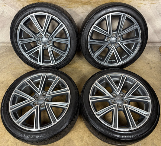 17'' GENUINE AUDI A1 S LINE NEW MODEL ALLOY WHEELS ALLOYS TYRES 82A601025E