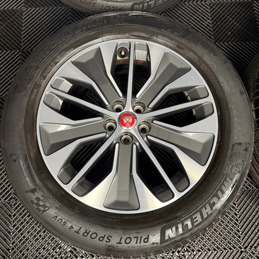 19'' GENUINE JAGUAR I PACE I-PACE 5055 ATOM ALLOY WHEELS TYRES M9D3-1007-BA