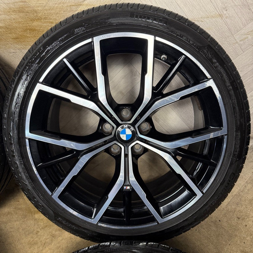 19'' GENUINE BMW 5 SERIES 845 M SPORT G30 G31 ALLOY WHEELS TYRES ALLOYS