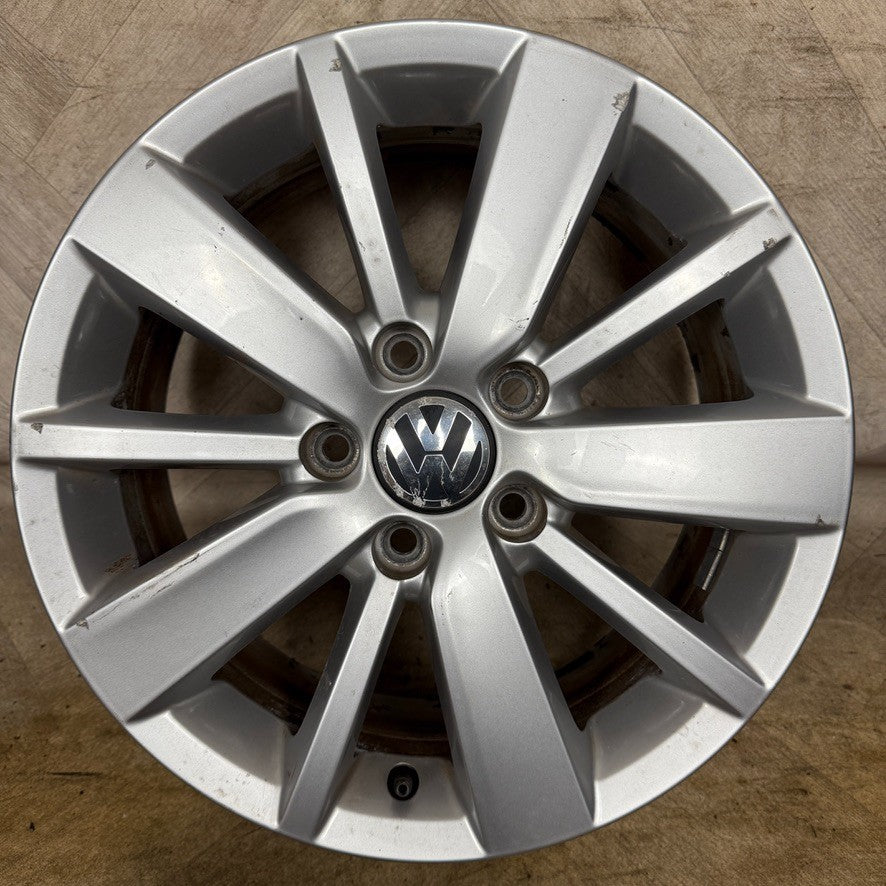 1X 16'' GENUINE VW GOLF MK6 CROFT PESCARO ALLOY WHEEL TYRE 5K0601025S