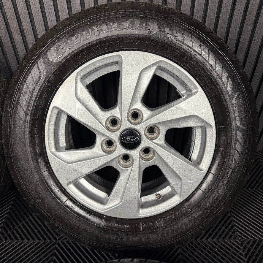 16" GENUINE FORD TRANSIT CUSTOM ALLOY WHEELS TYRES MK9 2024 6X120