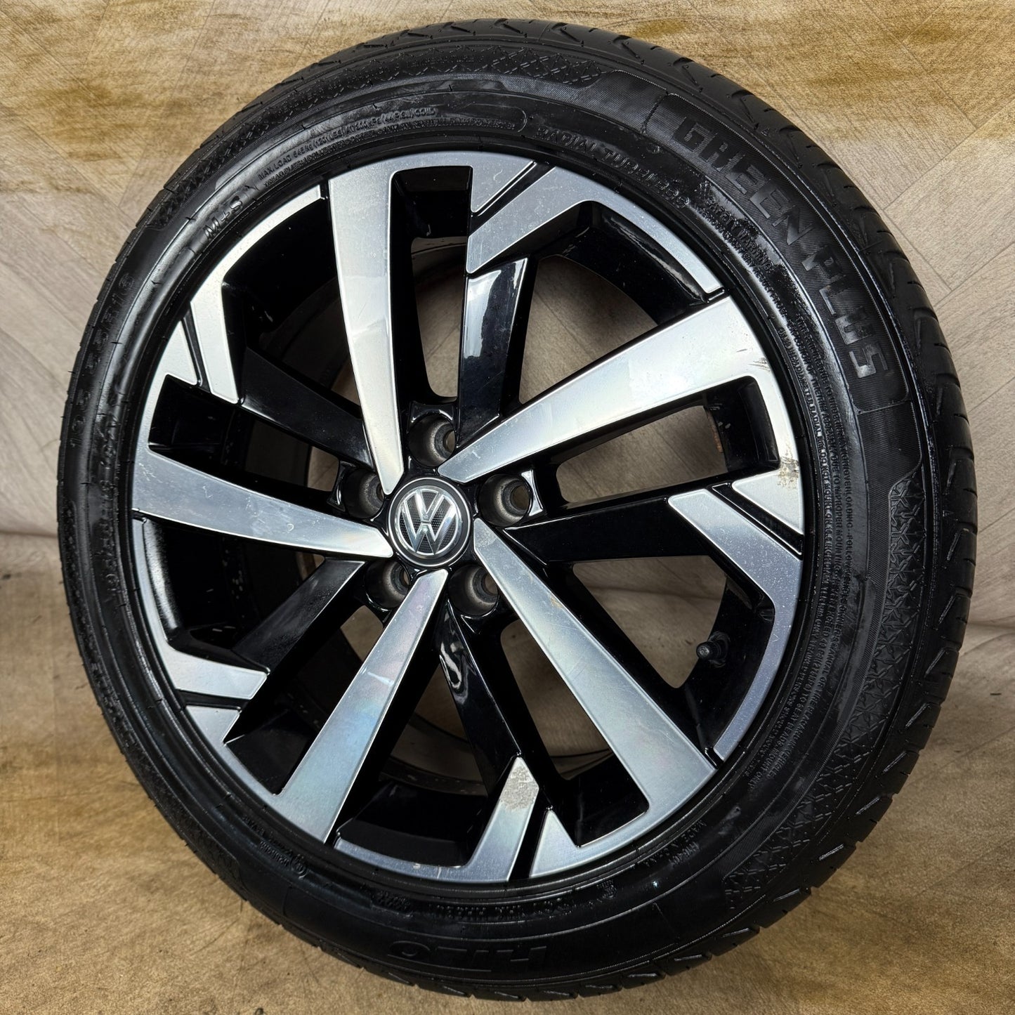 1X 16'' GENUINE VW POLO TORSBY MK6 2G ALLOY WHEEL TYRE GT SINGLE 2G0601025T