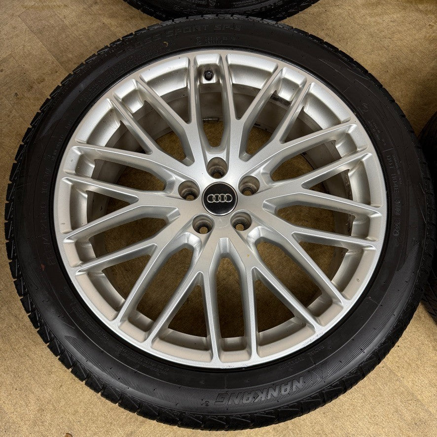 20'' GENUINE AUDI Q5 SQ5 MULTISPOKE S LINE TYRES ALLOY WHEELS 80A601025AB