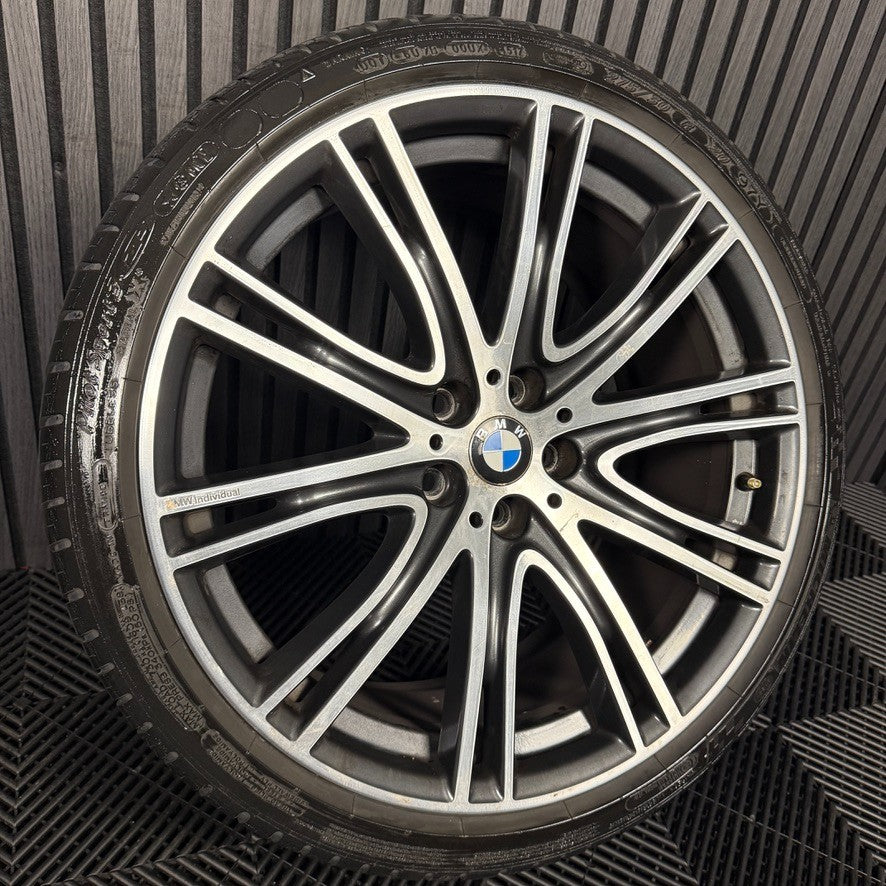 1X 20'' GENUINE BMW 5 SERIES 759 M G30 G31 SPORT ALLOY WHEEL REAR 8053502