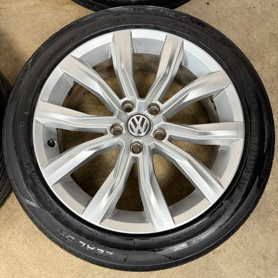 18'' GENUINE VW T-ROC ALLOY WHEELS TYRES ALLOYS GRANGE HILL 2GA601025D