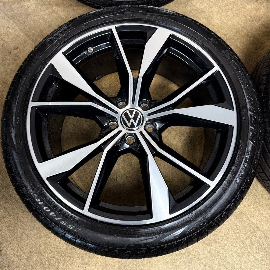 20'' GENUINE VW TIGUAN R LINE MISANO ALLOY WHEELS TYRES ALLOYS 5NA601025AH