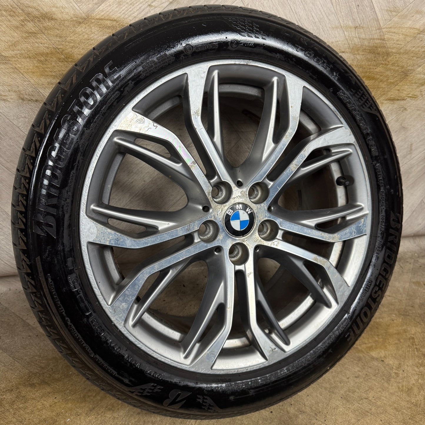 1X 18'' GENUINE BMW X1 566 F48 X1 F39 ALLOY WHEEL TYRE 6856067 7.5J ET51
